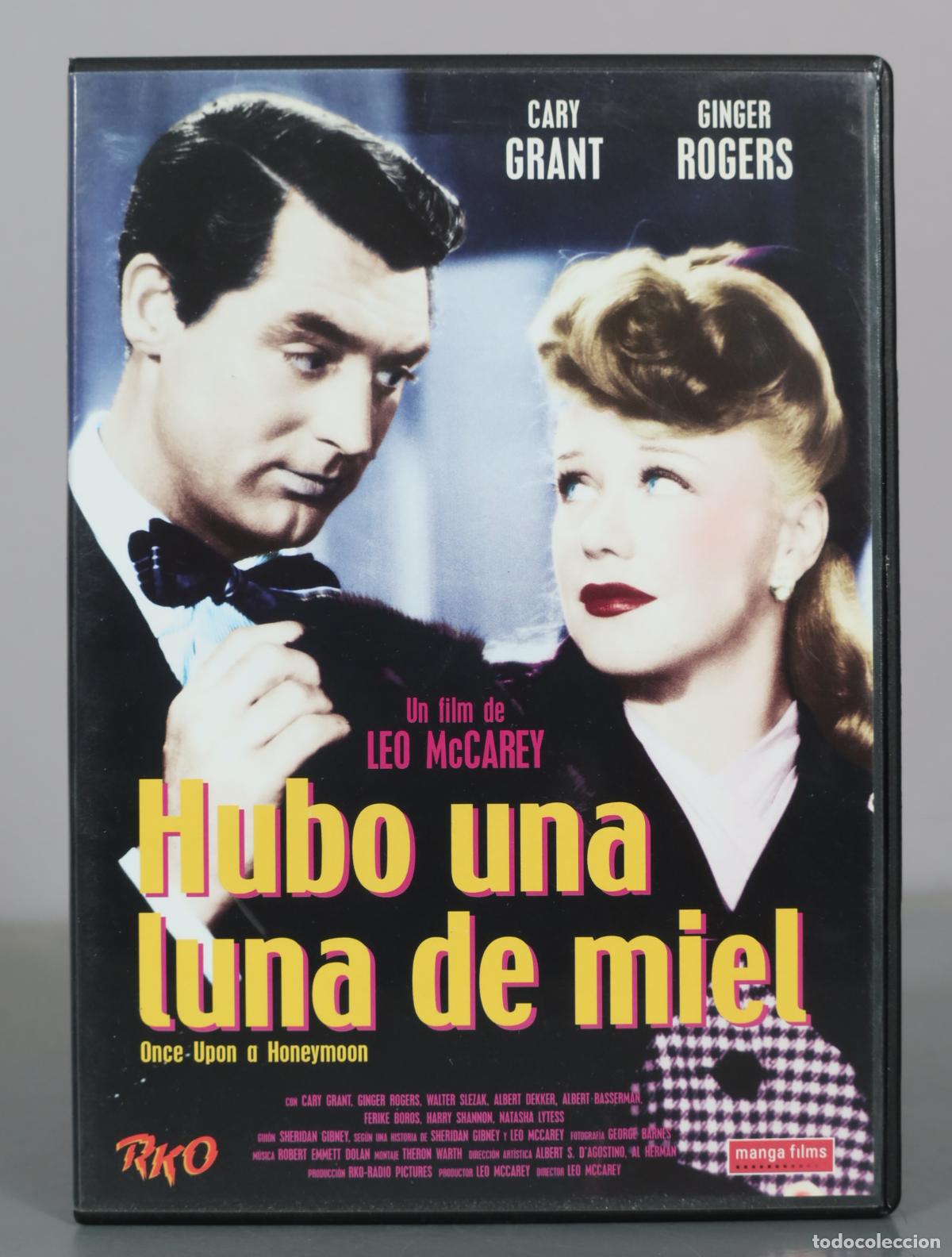 Cine: DVD. Hubo una luna de miel - Leo McCarey - Cary Grant, Ginger Rogers