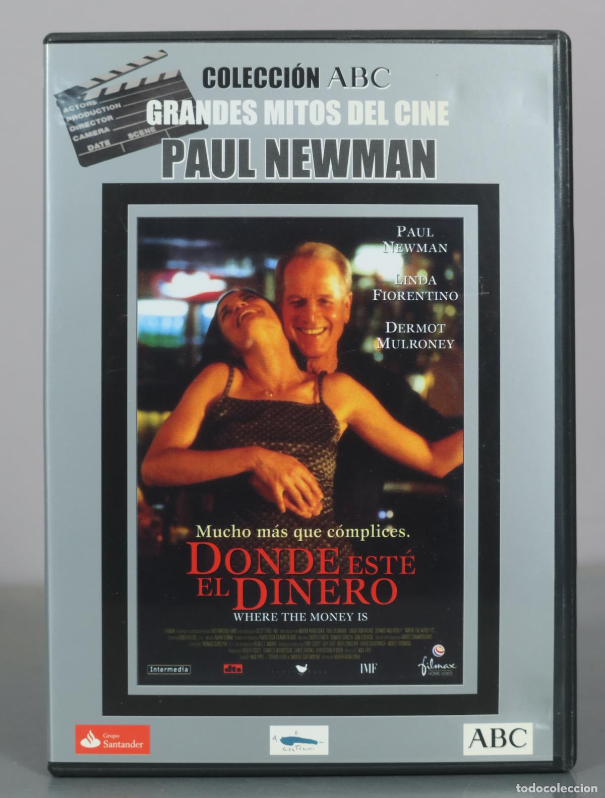 Cine: DVD. Donde est&eacute; el dinero - Paul Newman - Linda Fiorentino - Dermot Mulroney