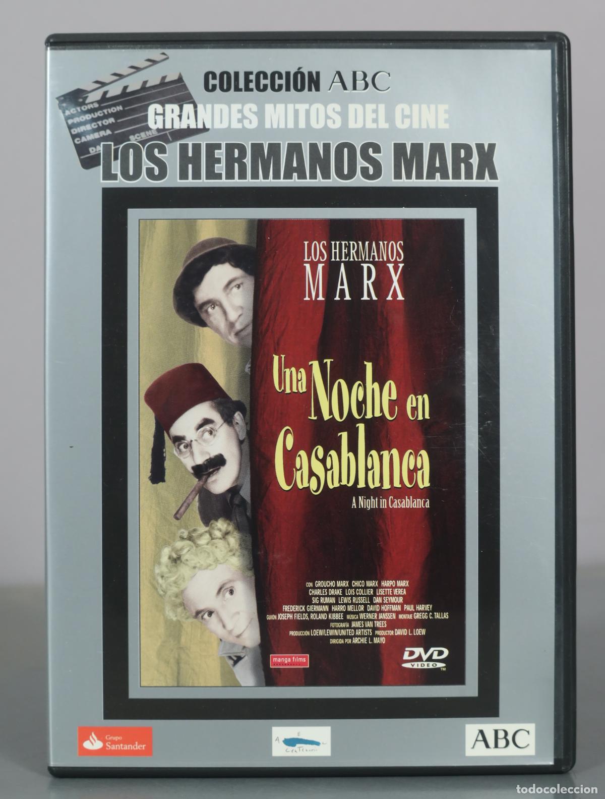 Cine: DVD. Una noche en Casablanca - Los Hermanos Marx
