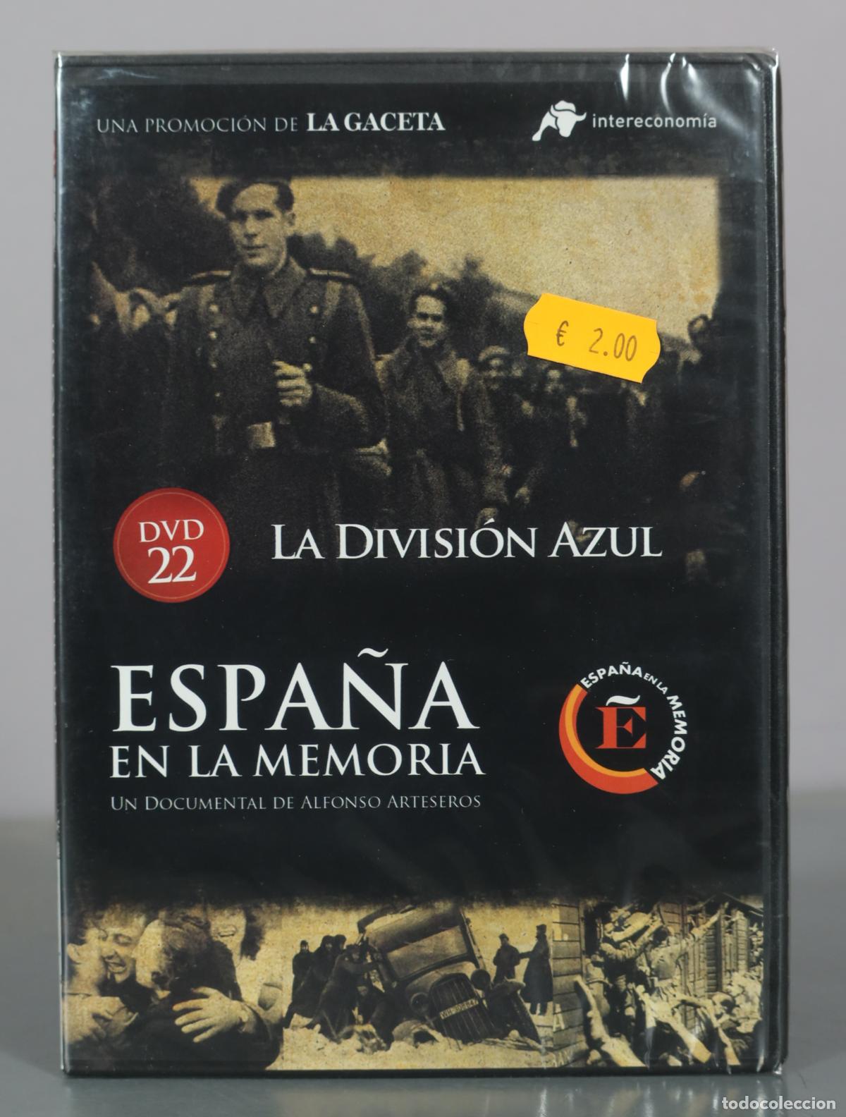 Cine: DVD. Espa&ntilde;a en la Memoria - La Divisi&oacute;n Azul - Alfonso Arteseros PRECINTADO