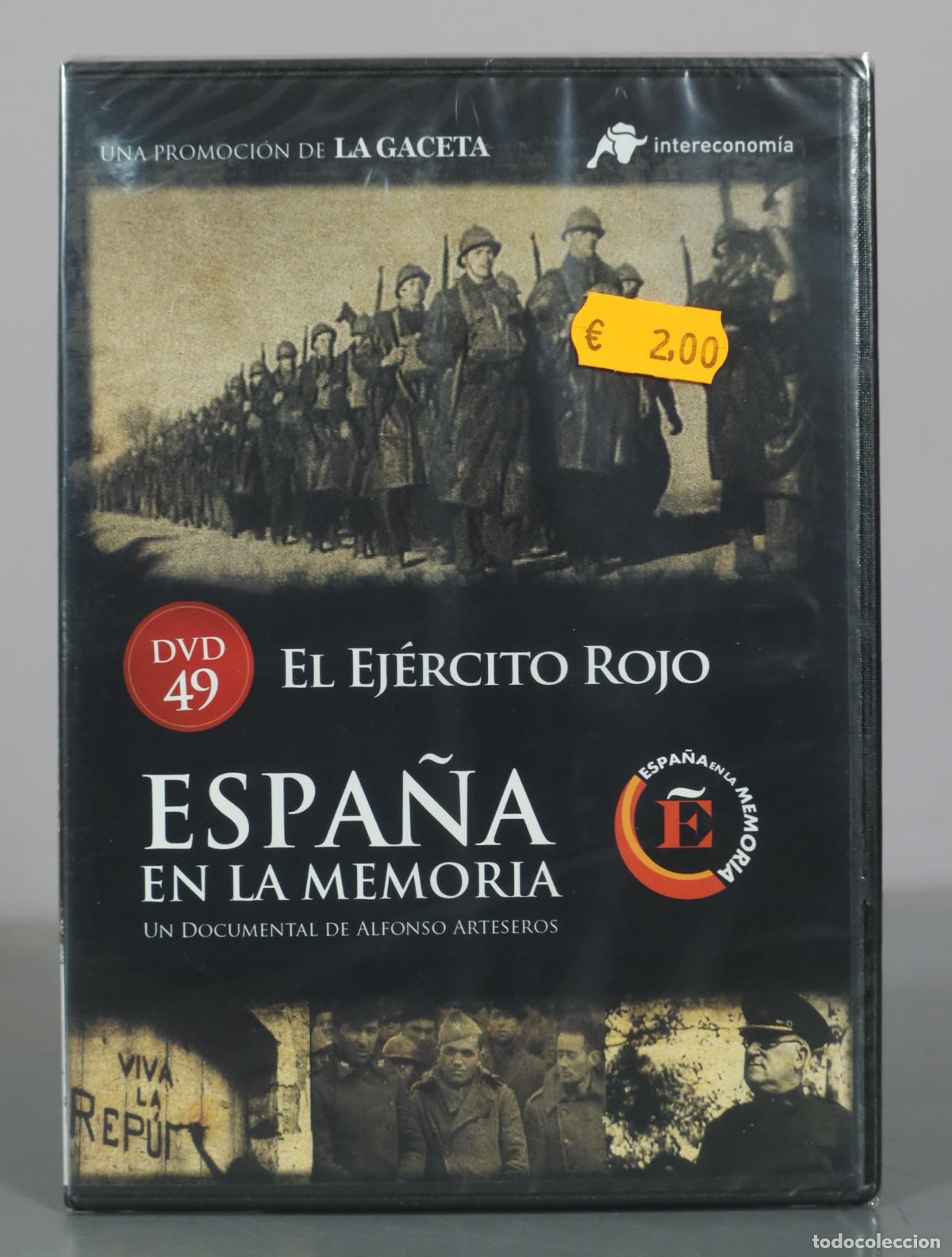 Cine: DVD. Espa&ntilde;a en la Memoria - El Ej&eacute;rcito Rojo - Alfonso Arteseros PRECINTADO