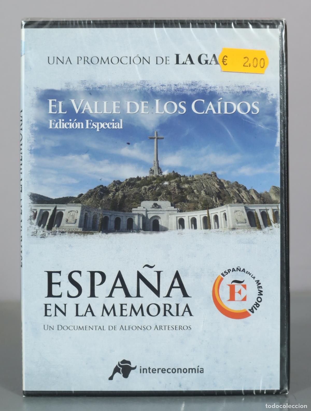 Cine: DVD. El Valle de los Ca&iacute;dos - Edici&oacute;n Especial - Espa&ntilde;a en la Memoria - Alfonso Arteseros PRECINTADO