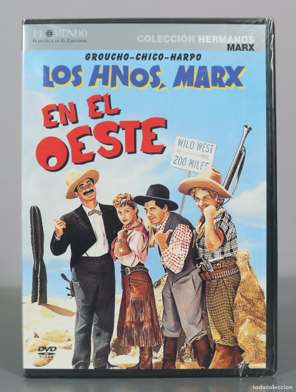 Cine: DVD. Los Hnos. Marx en el oeste - El Mundo PRECINTADO