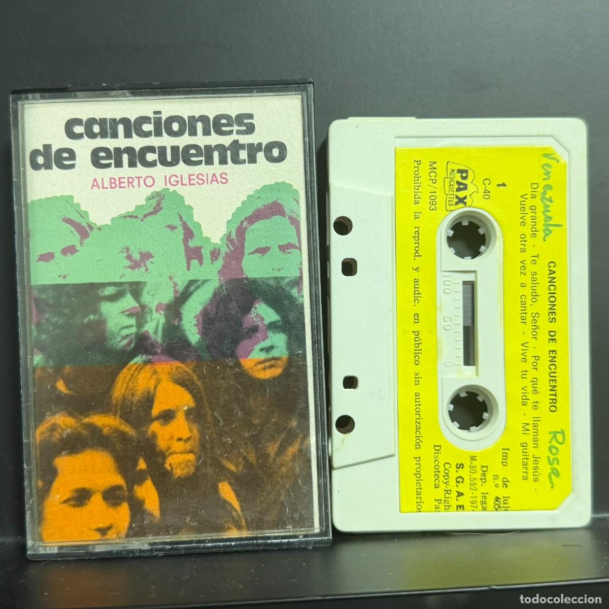 Cine: Alberto Iglesias ● &rdquo;Canciones de Encuentro&rdquo; ● [Cassette] 1974