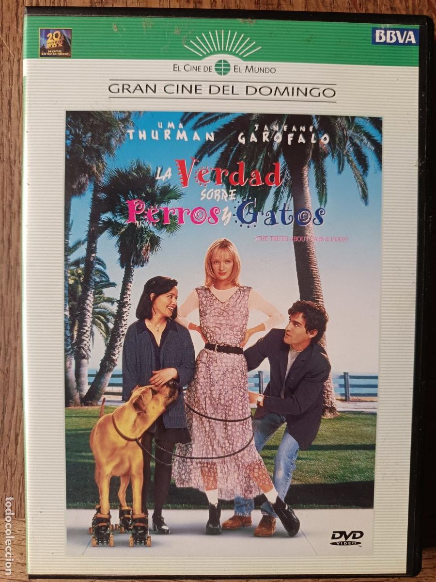 Cine: LA VERDAD SOBRE PERROS Y GATOS con Uma Thurman... DVD Cine Comedia