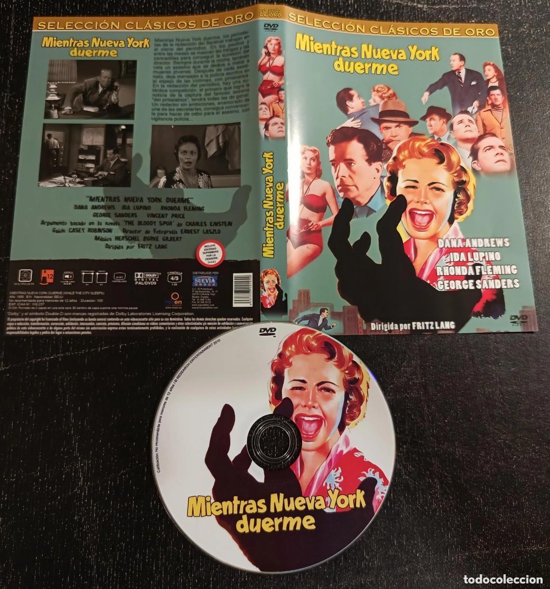 Cine: DVD MIENTRAS NUEVA YORK DUERME descatalogado y barato con Dana Andrews, IDA LUPINO ,Rhonda Fleming)