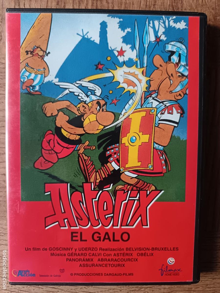 Cine: ASTERIX el Galo. DVD Cine Animaci&oacute;n