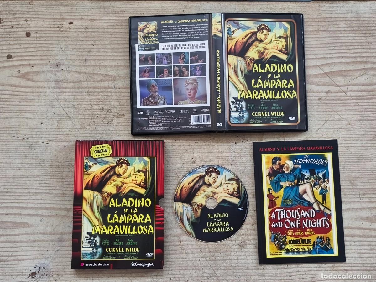Cine: Aladino y la l&aacute;mpara maravillosa - Cineclub - El Corte Ingles - DVD + Libro