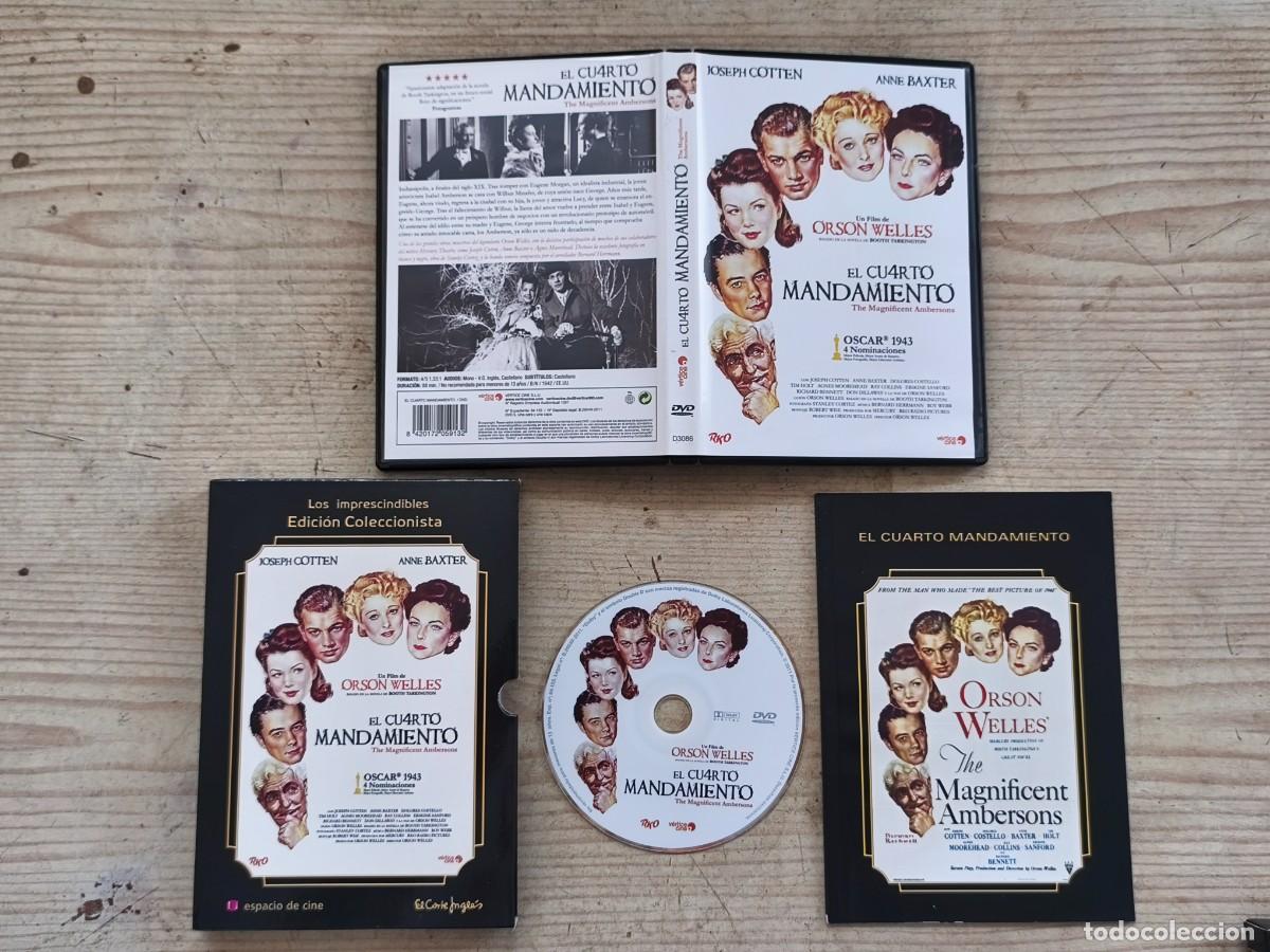 Cine: El cuarto mandamiento - Los Imprescindibles - El Corte Ingles - DVD + Libro