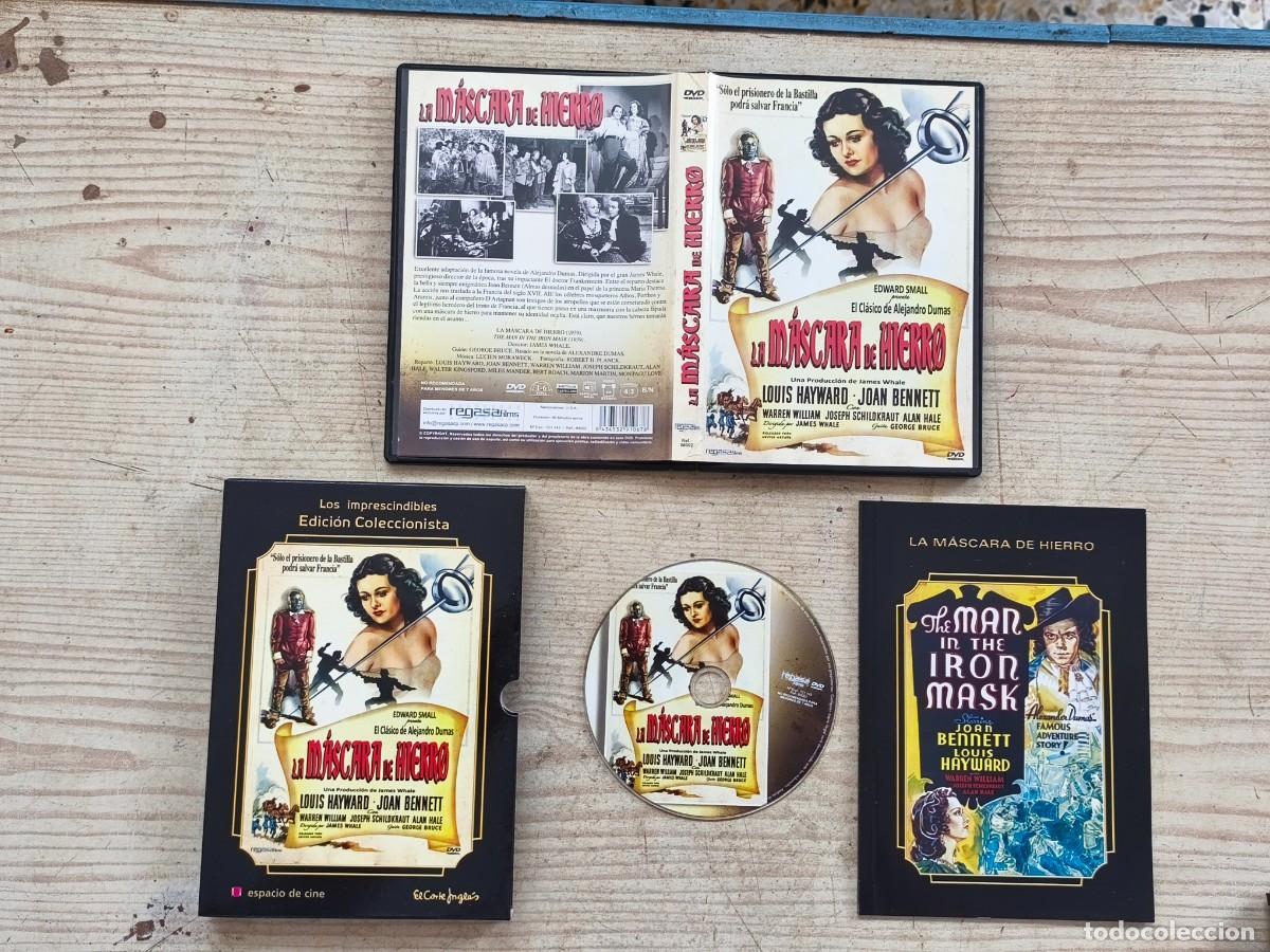 Cine: La m&aacute;scara de hierro - Los Imprescindibles - El Corte Ingles - DVD + Libro