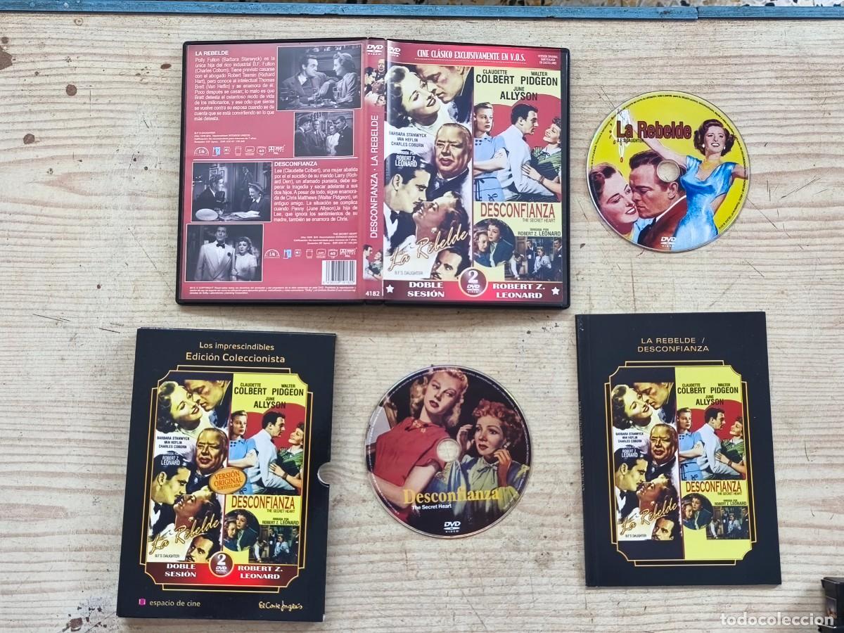 Cine: La Rebelde - Desconfianza - Los Imprescindibles - El Corte Ingles - 2 DVD + Libro