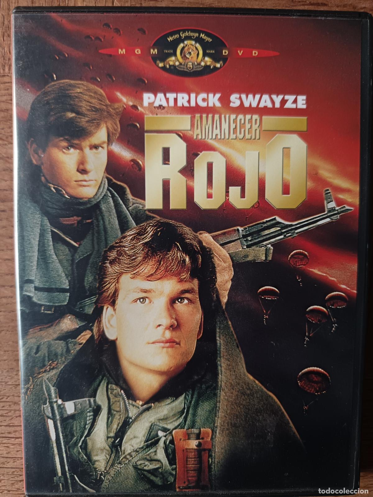 Cine: AMANECER ROJO de John Milius con Patrick Swayze, Charlie Sheen, Lea Thompson... DVD Acci&oacute;n.