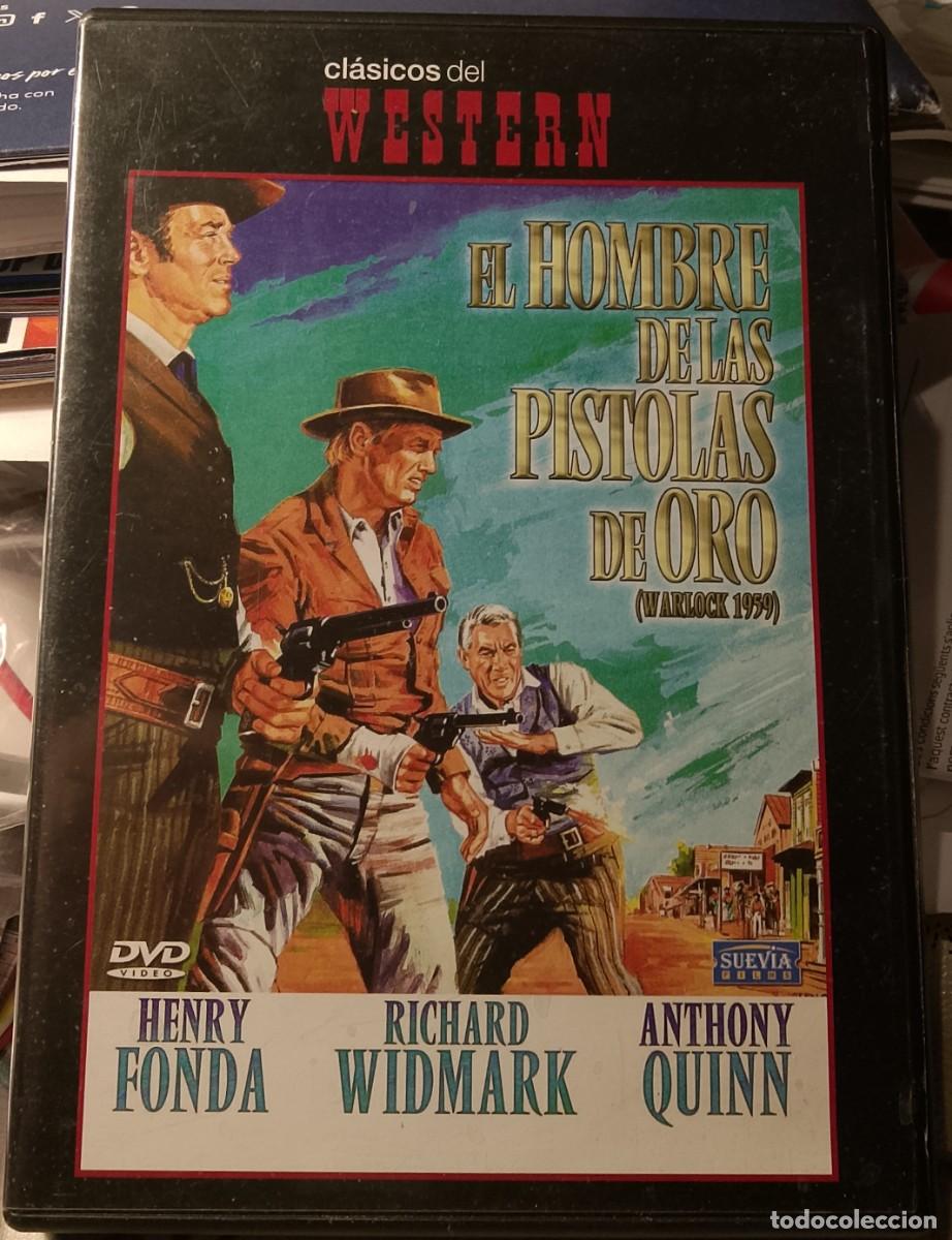 Cine: El hombre de las pistolas de oro. DVD.