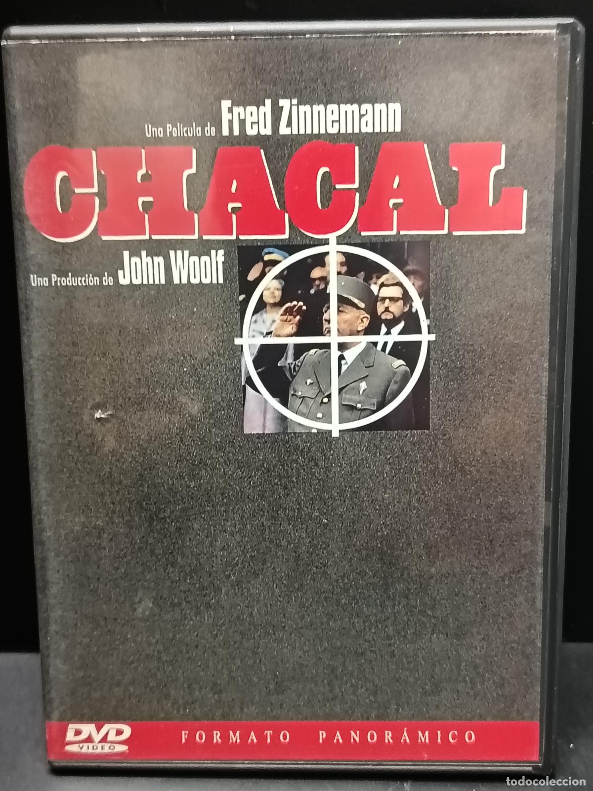 Cine: CHACAL de Fred Zinnemann con Edward Fox... DVD Acci&oacute;n/ Intriga