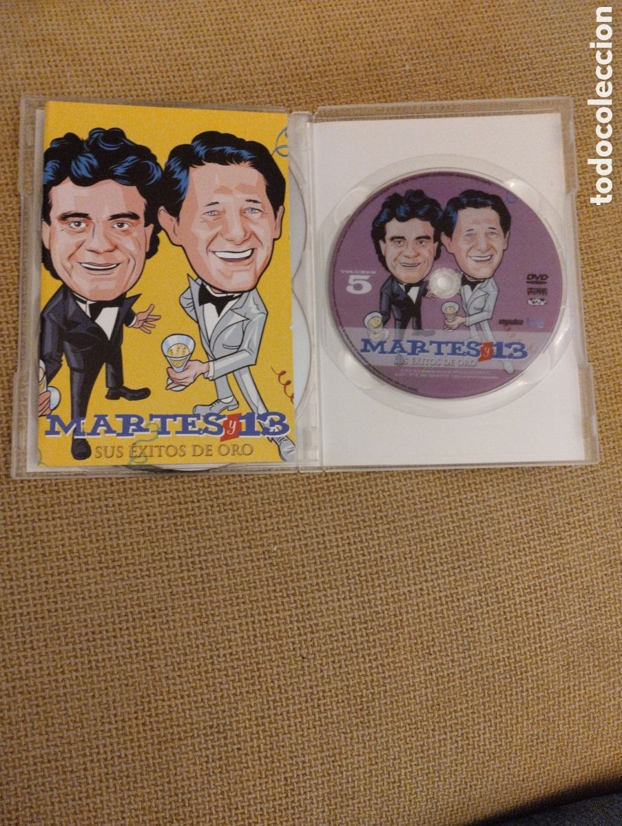 Cine: DVD MARTES Y 13 SUS &Eacute;XITOS DE ORO - Foto 3