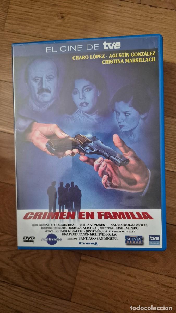 Cine: Crimen en familia, dvd Santiago San Miguel Agust&iacute;n Gonz&aacute;lez Charo L&oacute;pez