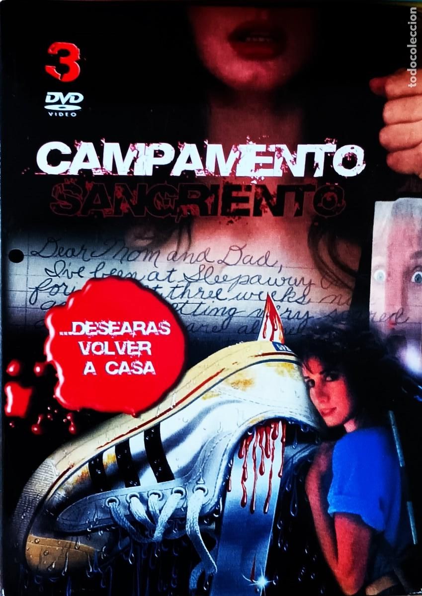 Cine: CAMPAMENTO SANGRIENTO, LA TRIOLOGIA. CINE EN DVD DE COLECCION.