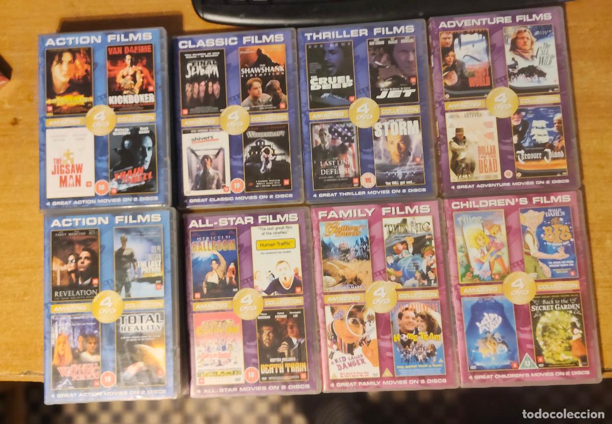 Cine: lote de Pack de 4 pel&iacute;culas en DVD - Family Films - 12 dvd