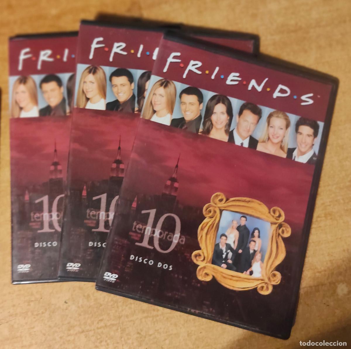 Cine: Friends - Temporada - 10 DVD Completa - ingles temporada completa 3 discos