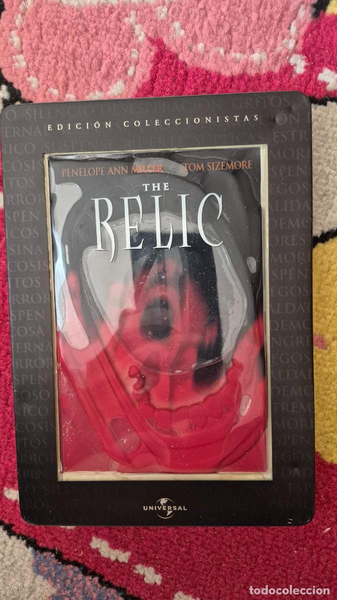 Cine: The relic, dvd caja met&aacute;lica Peter Hyams Penelope Ann Miller Tom Sizemore