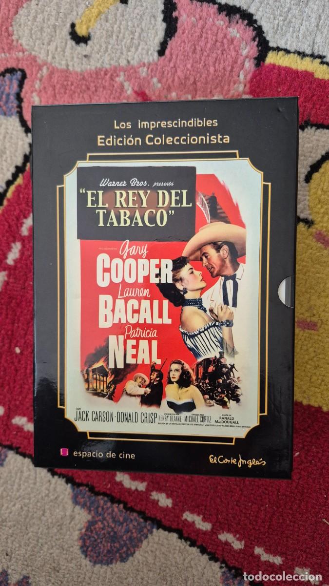 Cine: El rey del tabaco, dvd Michael Curtiz Gary Cooper Lauren Bacall Patricia Neal