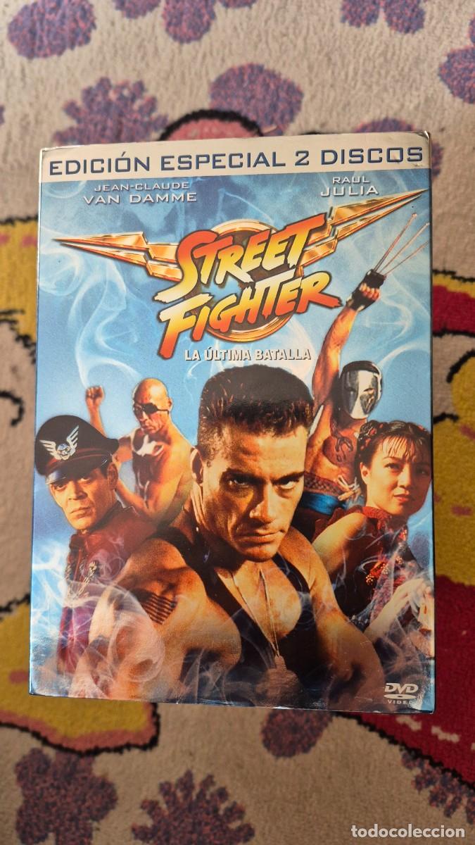 Cine: Street fighter, la ultima batalla, 2 discos dvd Jean Claude Van Damme Ra&uacute;l Juli&aacute;