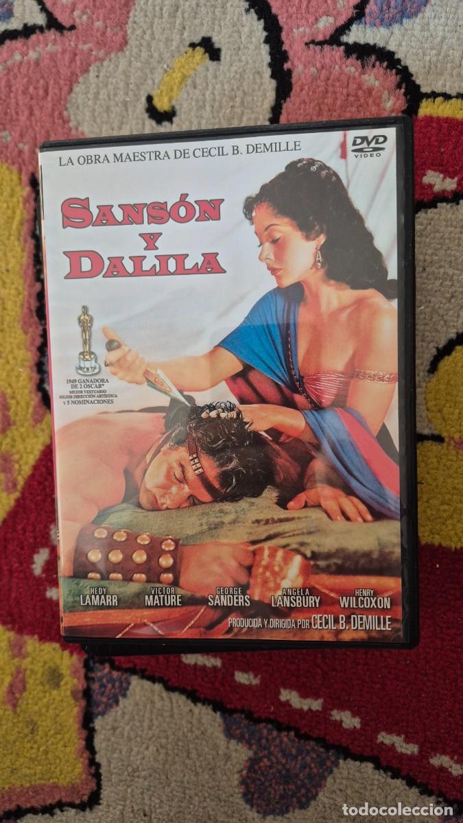 Cine: Sans&oacute;n y Dalila, dvd Cecil B. Demille Hedy Lamarr Victor Mature Angela Lansbury