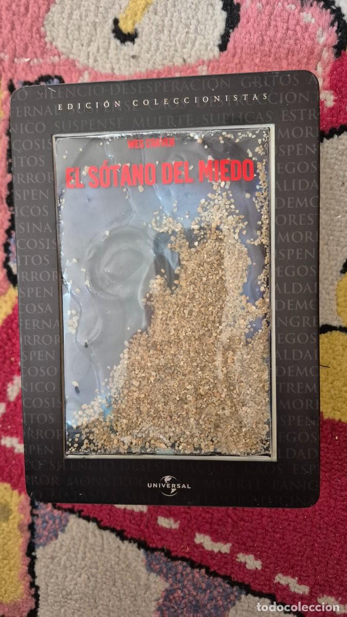 Cine: El s&oacute;tano del miedo, dvd caja met&aacute;lica Wes Craven Everett McGill