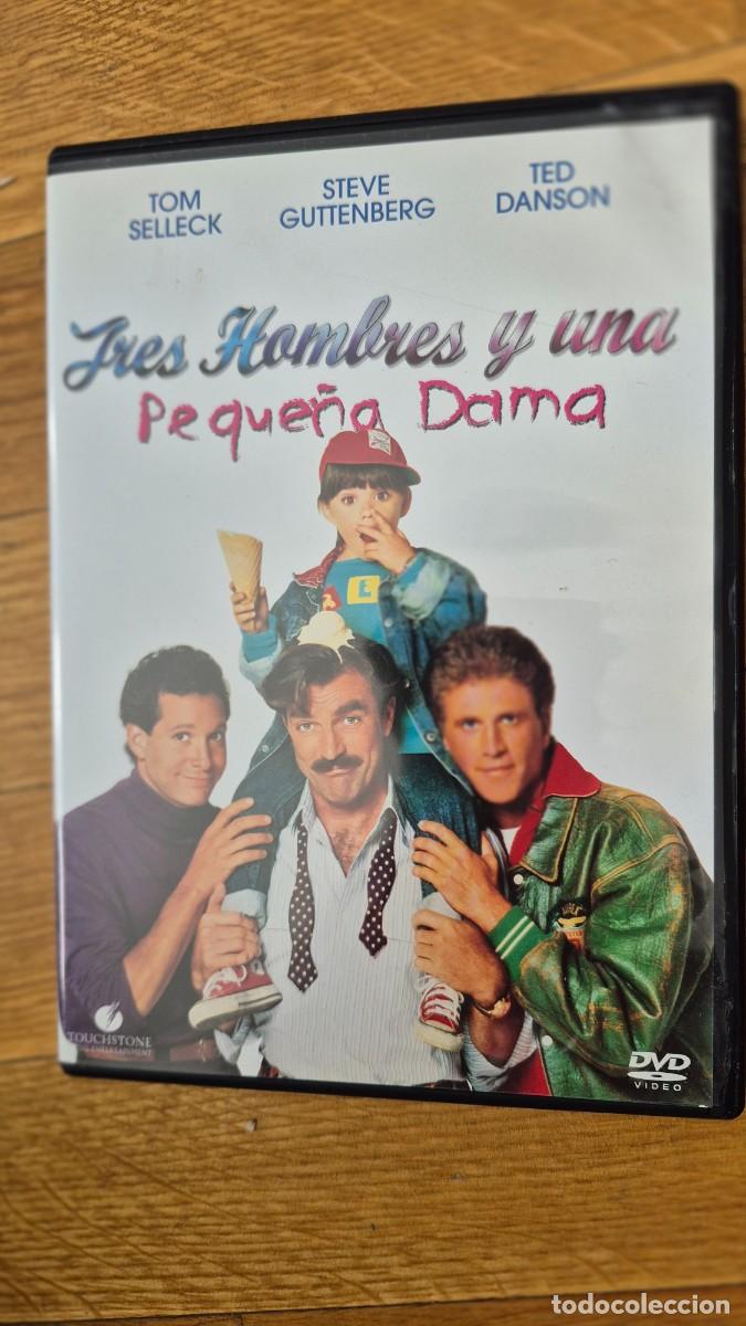 Cine: Tres hombres y una peque&ntilde;a dama, dvd Tom Selleck Ted Danson Steve Guttenberg