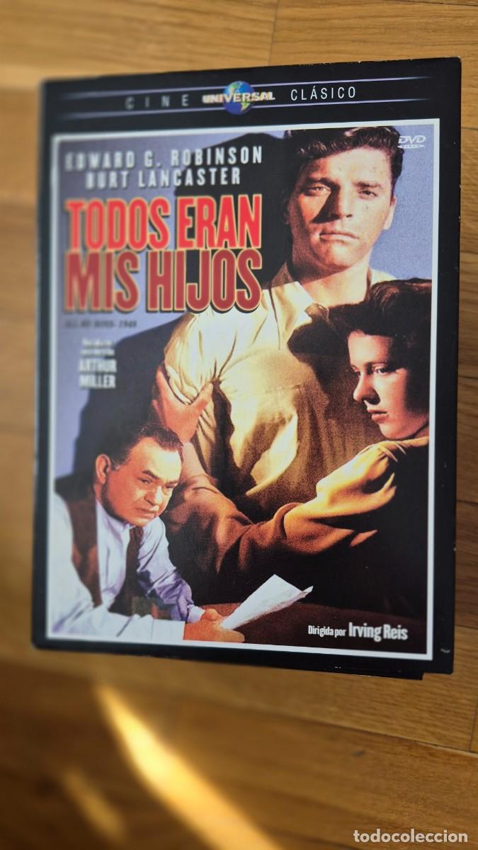 Cine: Todos eran mis hijos, dvd Irving Reis Edward G. Robinson Burt Lancaster