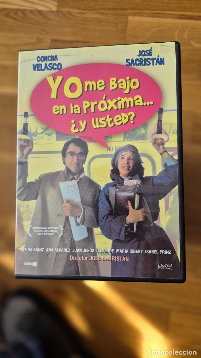 Cine: Yo me bajo en la pr&oacute;xima... &iquest;y usted?, dvd Jose Sacrist&aacute;n Concha Velasco Tina Sainz