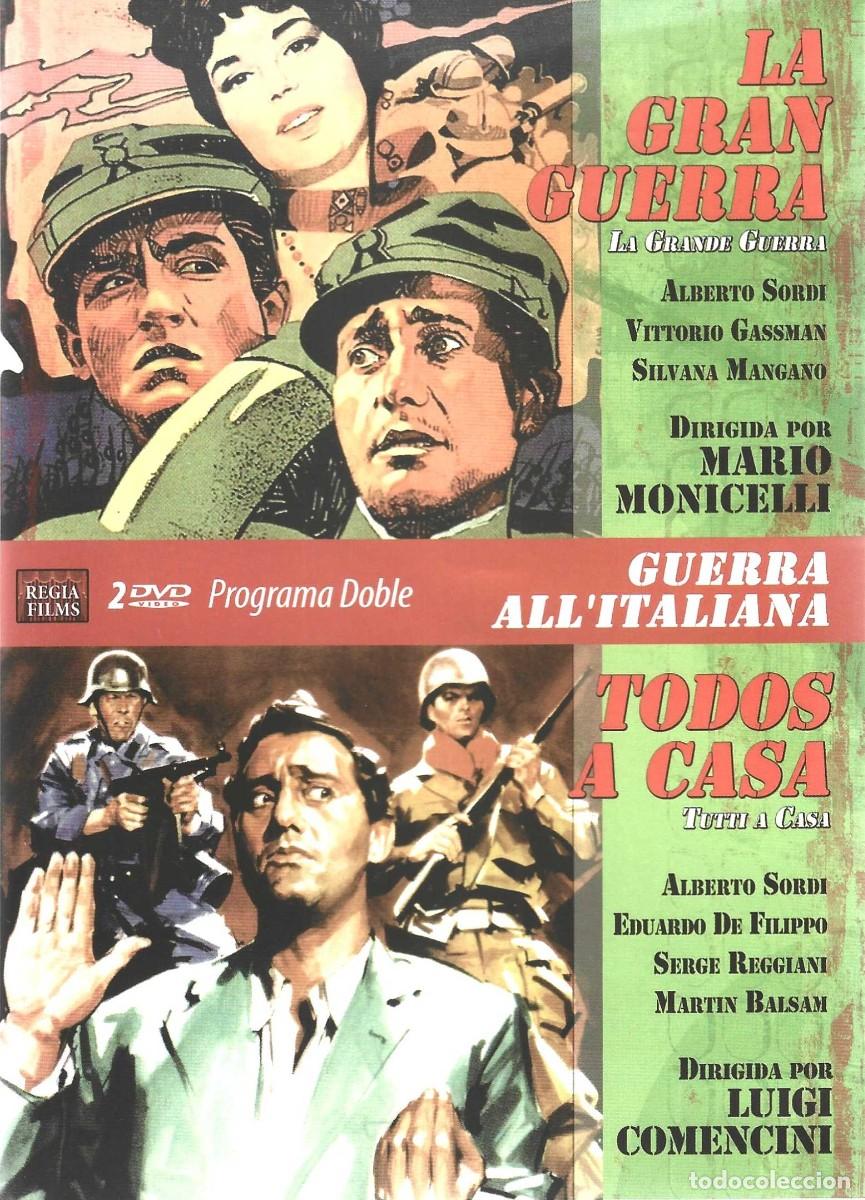 Cine: LA GRAN GUERRA & TODOS A CASA (2 DVD)