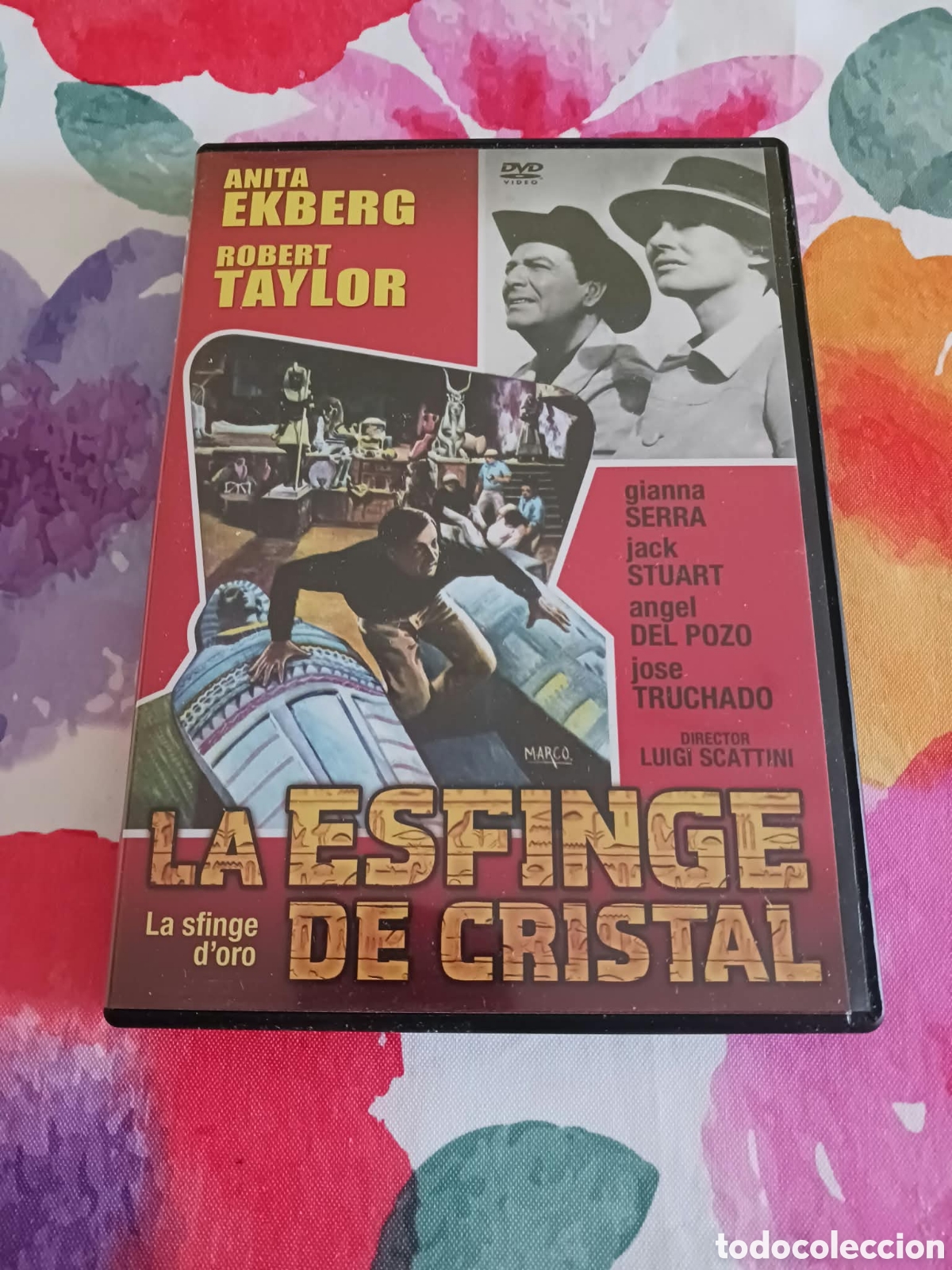 Cine: La esfinge de cristal. dvd.