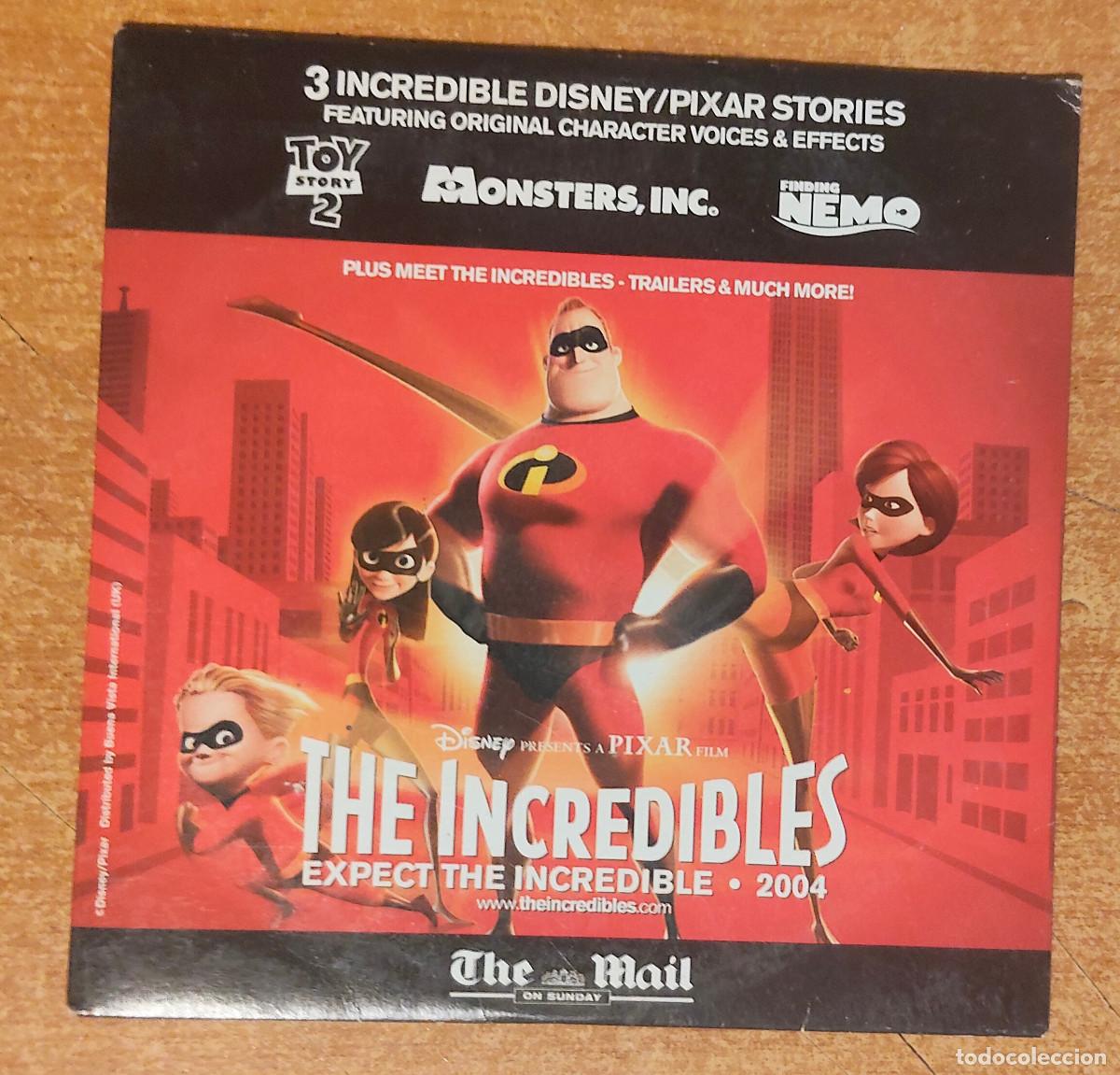 Cine: THE INCREDIBLES ~ EXPECT THE INCREDIBLE 2004 - DAILY MAIL PROMO CD-ROM