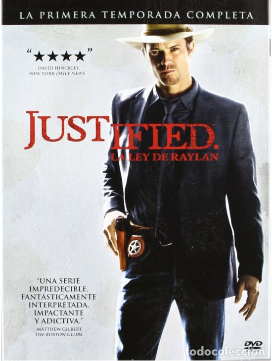 Cine: Justified: La Ley De Rayland - Temporada 1 3DVDs Como nuevos