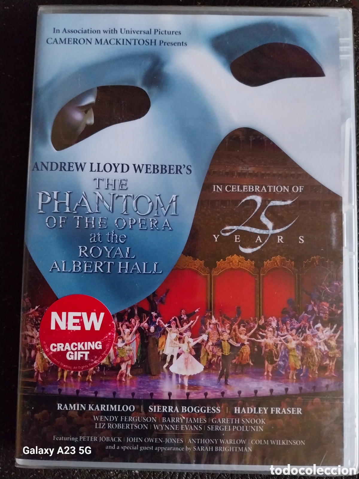 Cine: DVD El Fantasma de la &Oacute;pera en el Royal Albert Hall - 25 Aniversario