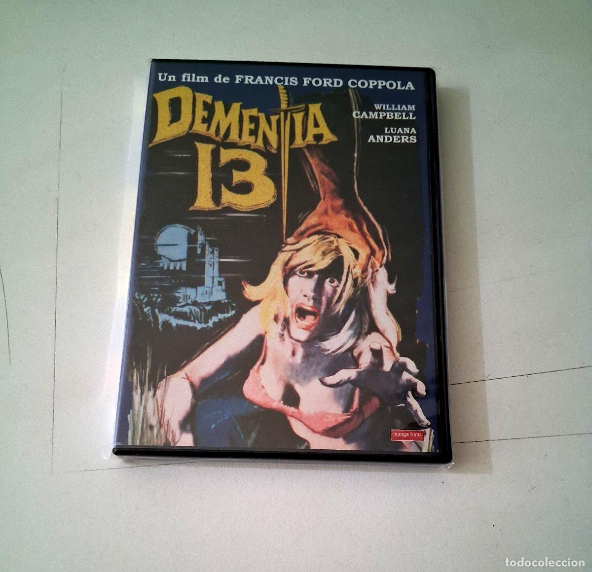 Cine: DVD &rdquo;DEMENTIA 13&rdquo; MANGA FILMS FRANCIS FORD COPPOLA WILLIAM CAMPBELL LUANA ANDERS