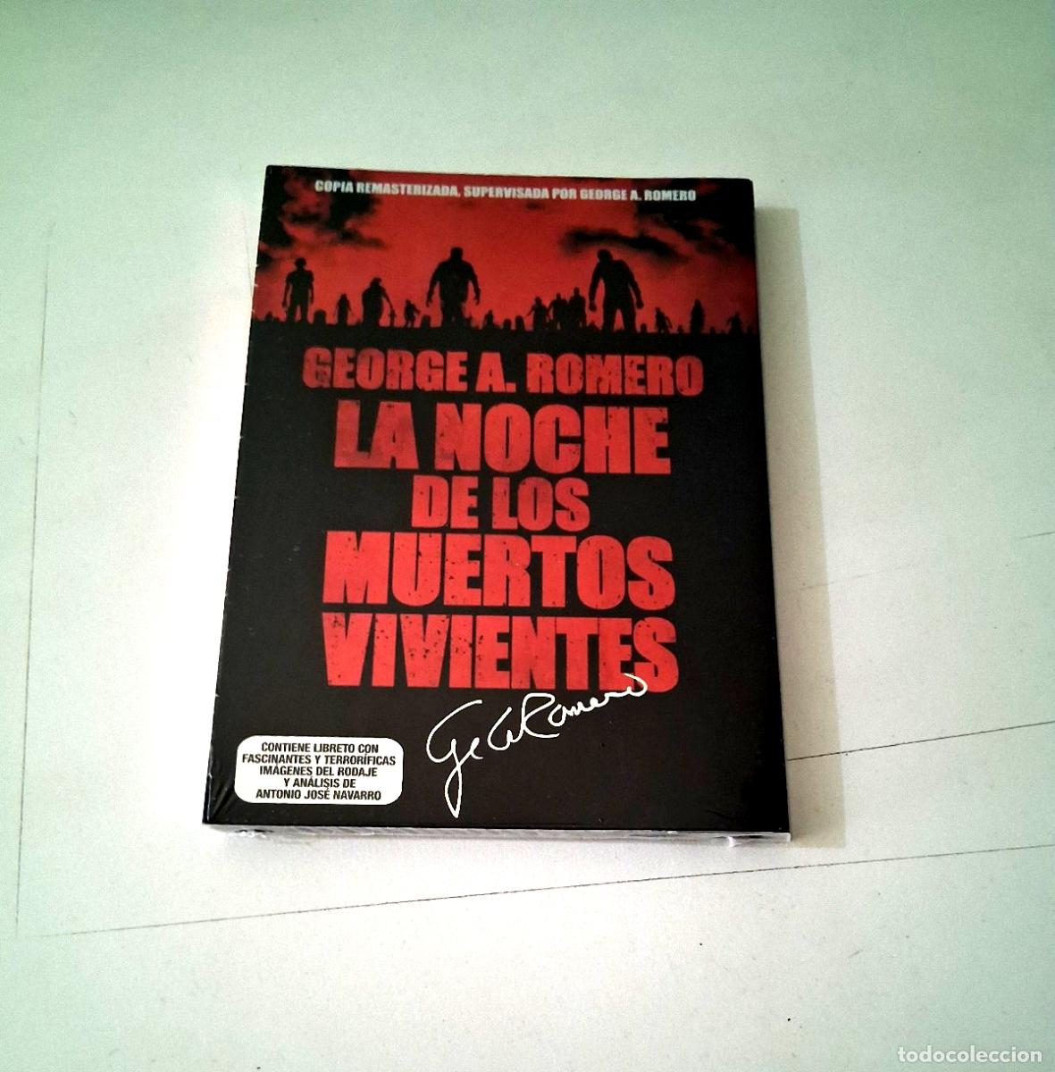 Cine: DVD &rdquo;LA NOCHE DE LOS MUERTOS VIVIENTES&rdquo; PRECINTADA DIGIPACK GEORGE A. ROMERO