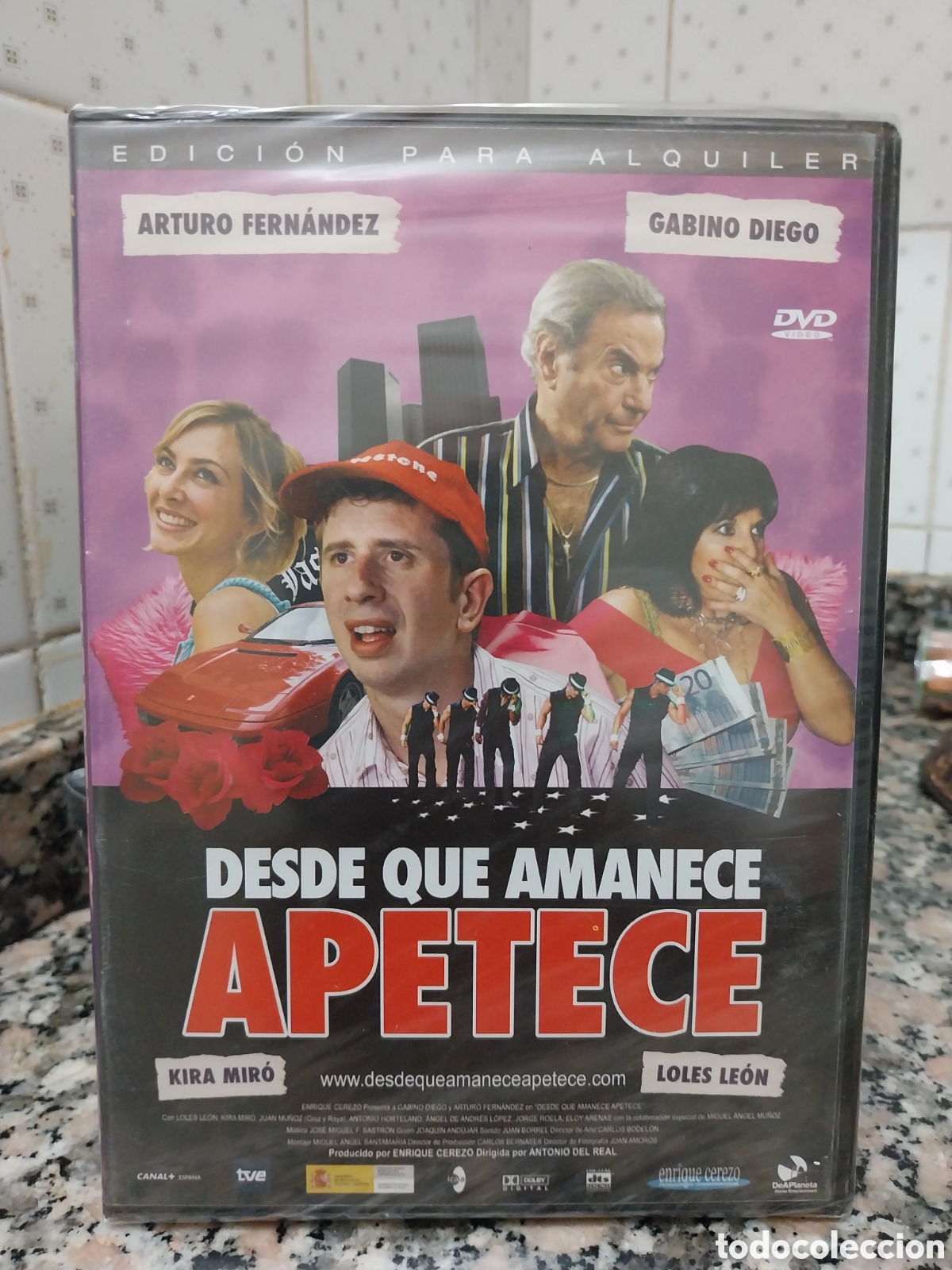 Cinema: Pelicula desde que amanece apetece dvd edicion para alquiler a estrenar