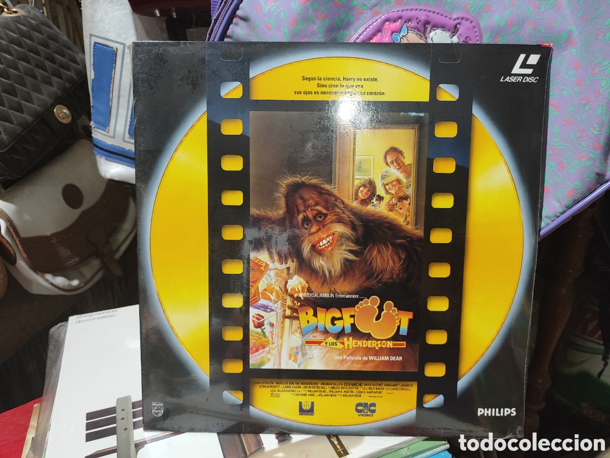 Cine: LASER DISC BIGFOOT Y LOS HENDERSON PRECINTADO