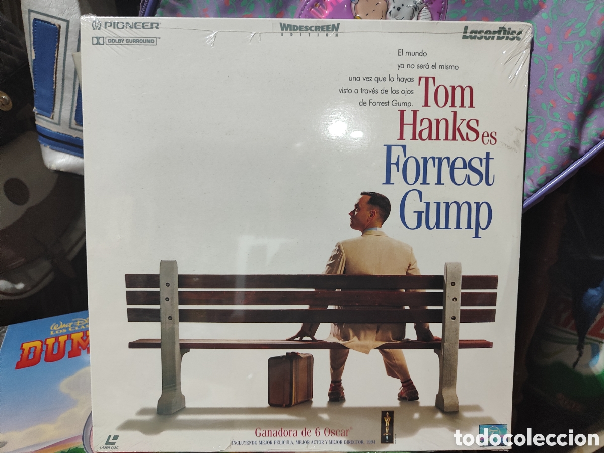 Cine: LASER DISC FORREST GUMP PRECINTADO