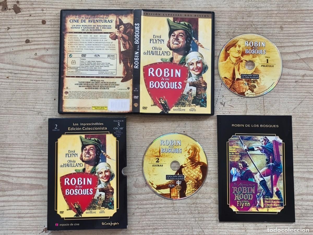 Cine: Robin de los Bosques - Los Imprescindibles - El Corte Ingles - 2 DVD + Libro