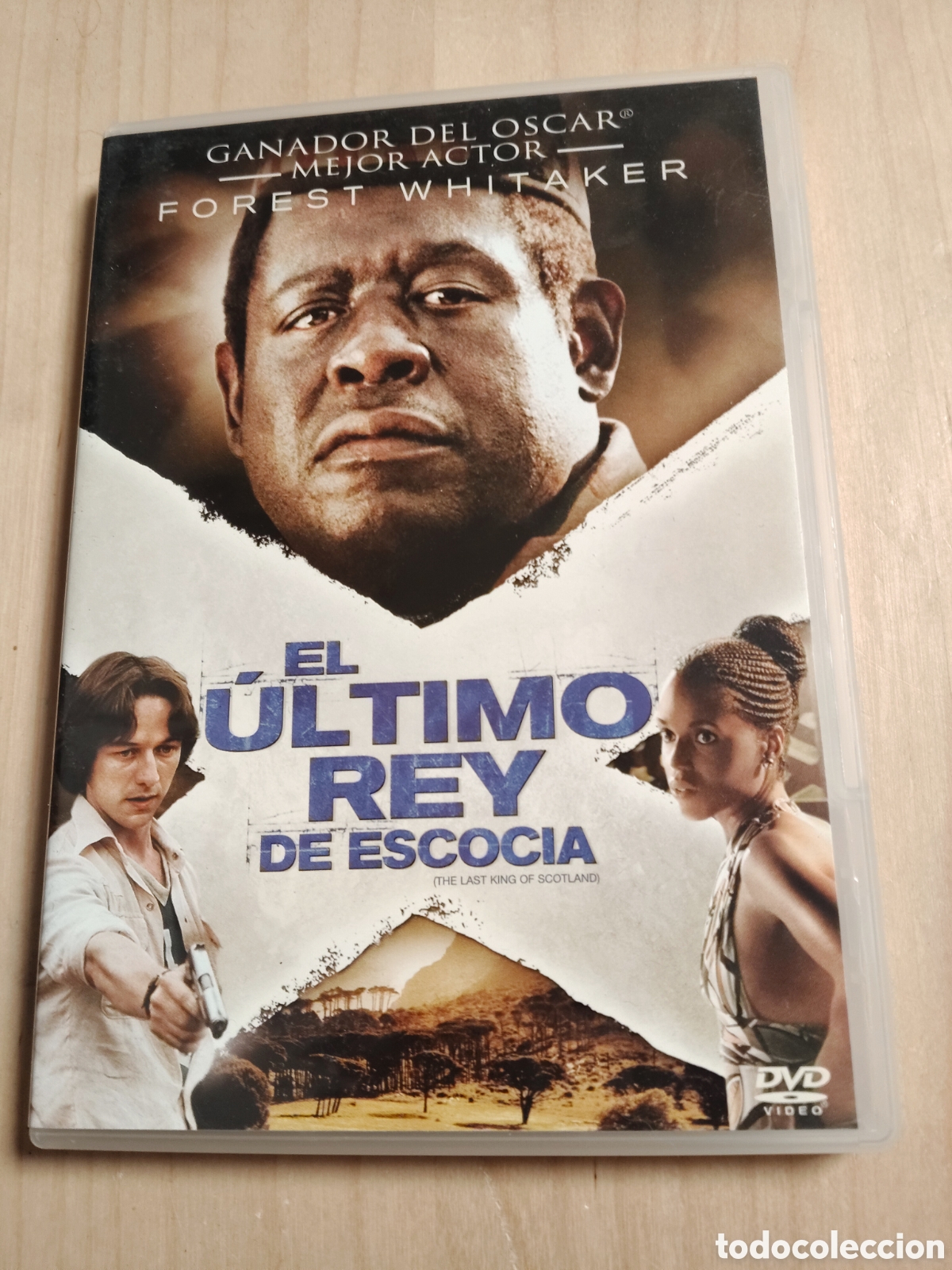 Cine: RD142 el &uacute;ltimo rey de escocia DVD SEGUNDAMANO