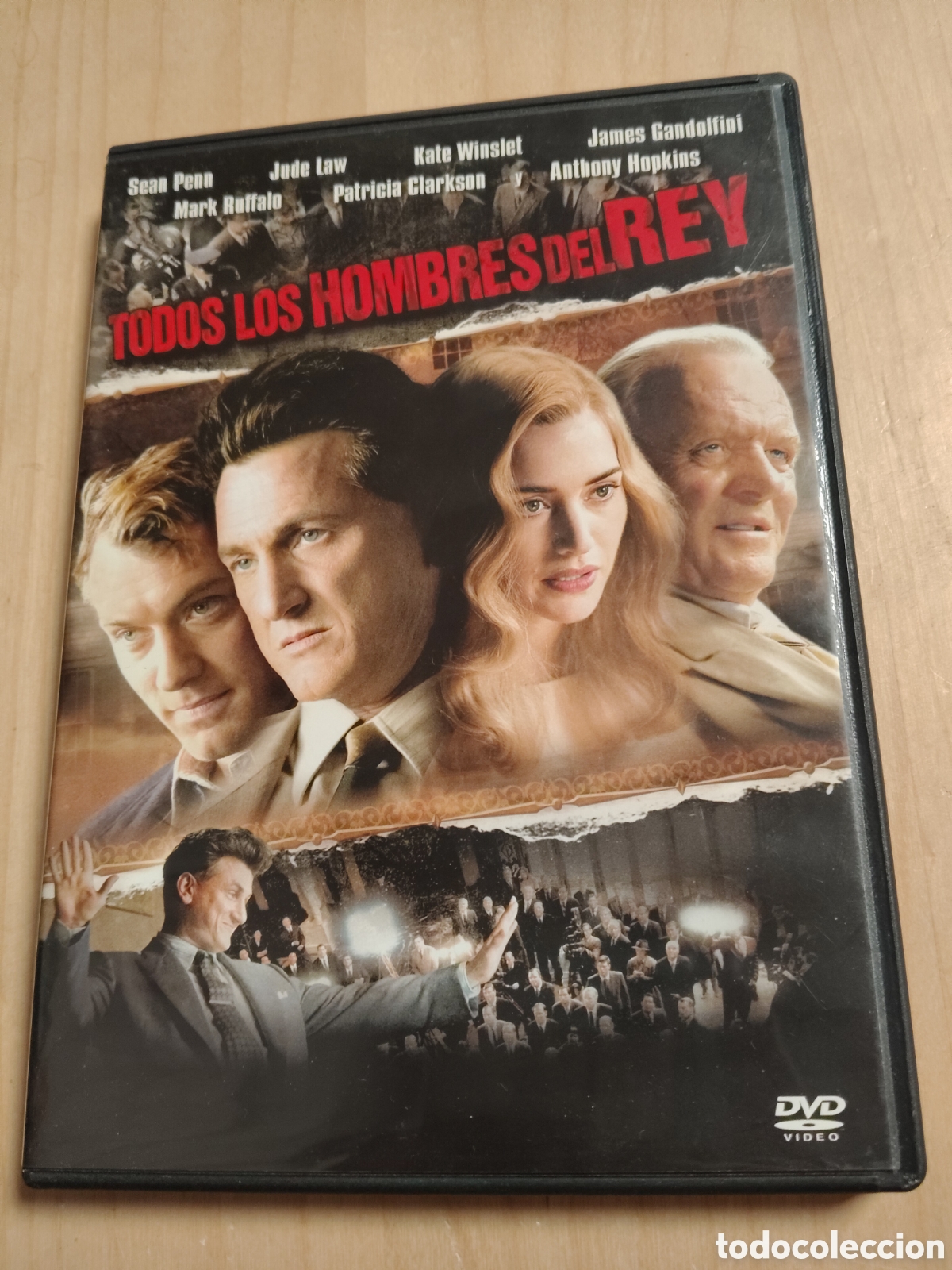 Cine: RD142 todos los hombres del rey DVD SEGUNDAMANO