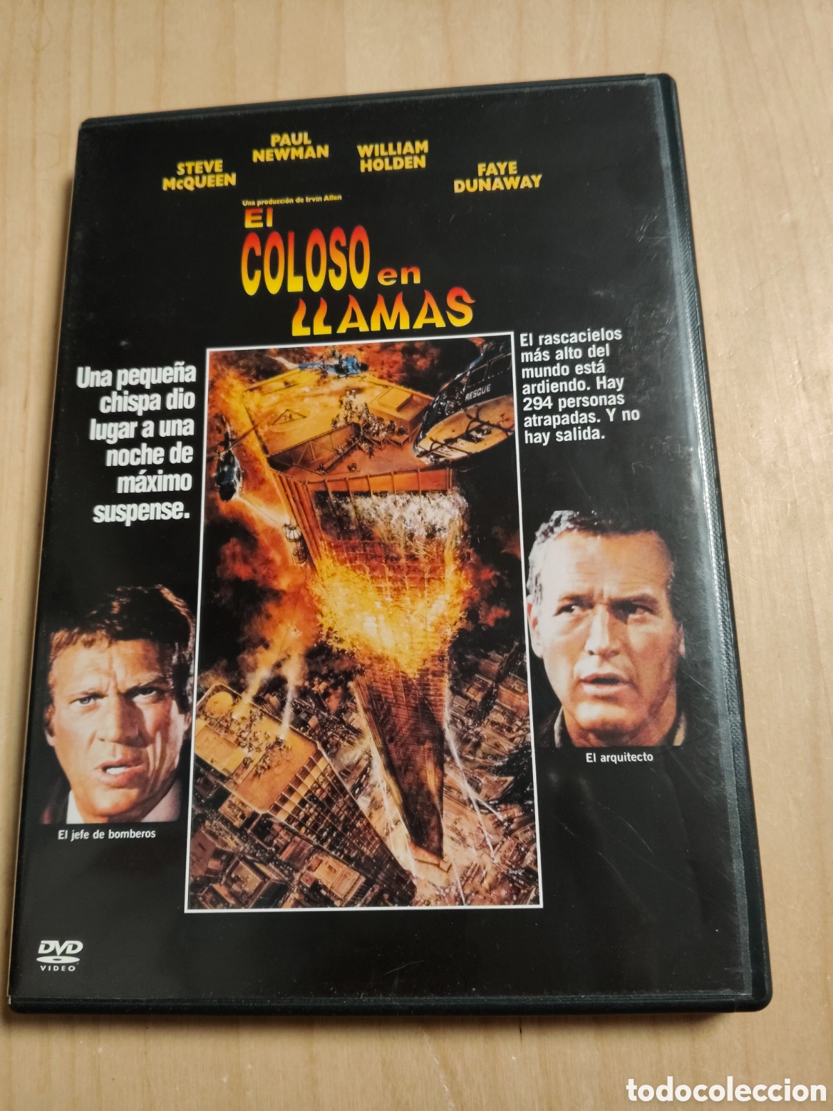 Cine: RD143 el coloso en llamas DVD SEGUNDAMANO