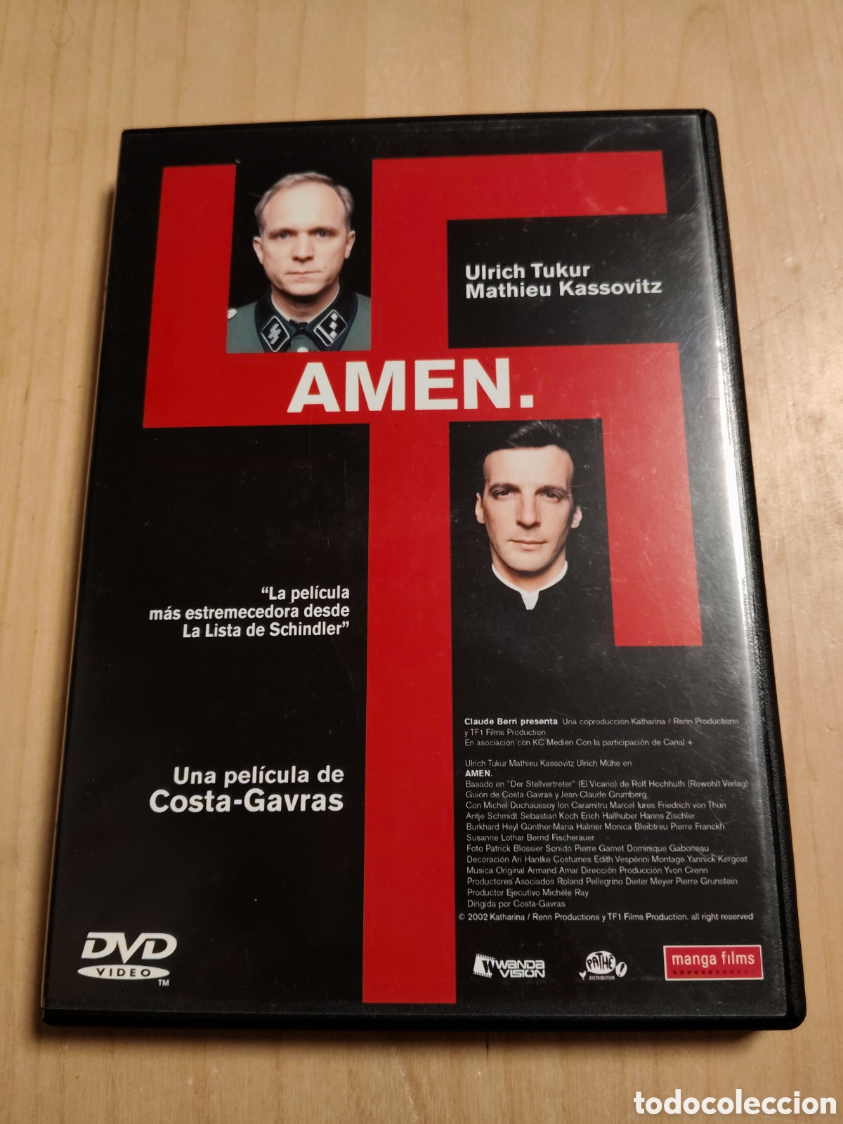 Cine: RD143 amen DVD SEGUNDAMANO