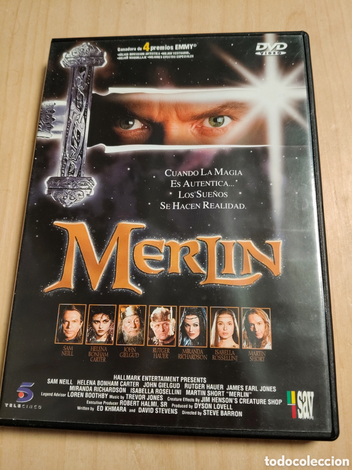 Cine: RD144 Merl&iacute;n DVD SEGUNDAMANO