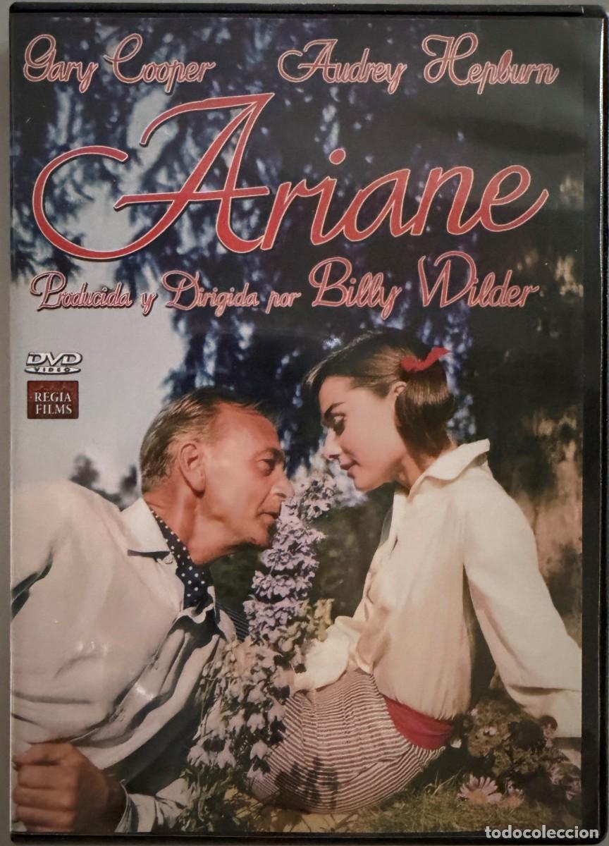 Cine: ARIANE (LOVE IN THE AFTERNOON, 1957) GARY COOPER, AUDREY HEPBURN - FILM BILLY WILDER