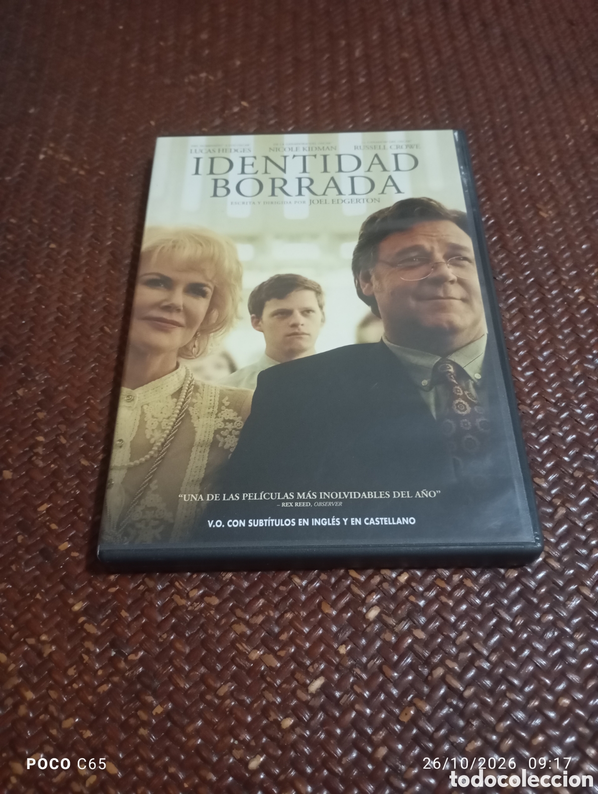 Cine: Identidad borrada speakup DVD en castellano