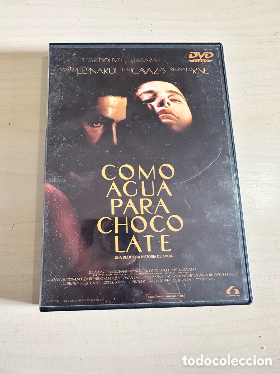 Cine: RD160 como agua para chocolate dvd segunda mano